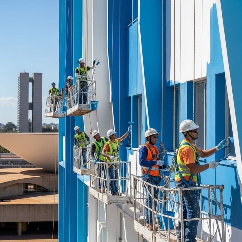 As melhores empresas de pintura comercial em Brasília DF